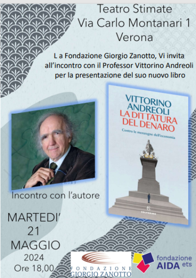 “La dittatura del denaro” di Vittorino Andreoli